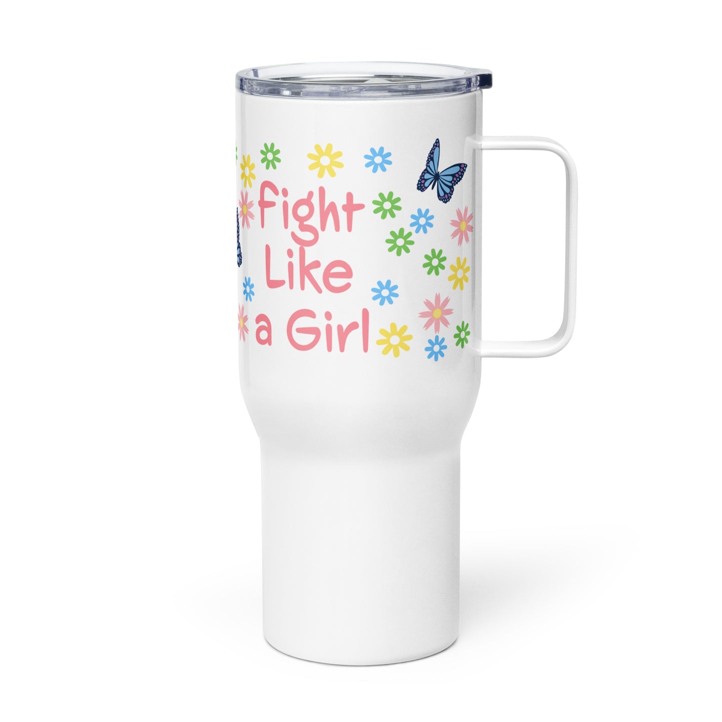 • Travel mug Susan B Anthony 'Fight Like a Girl"