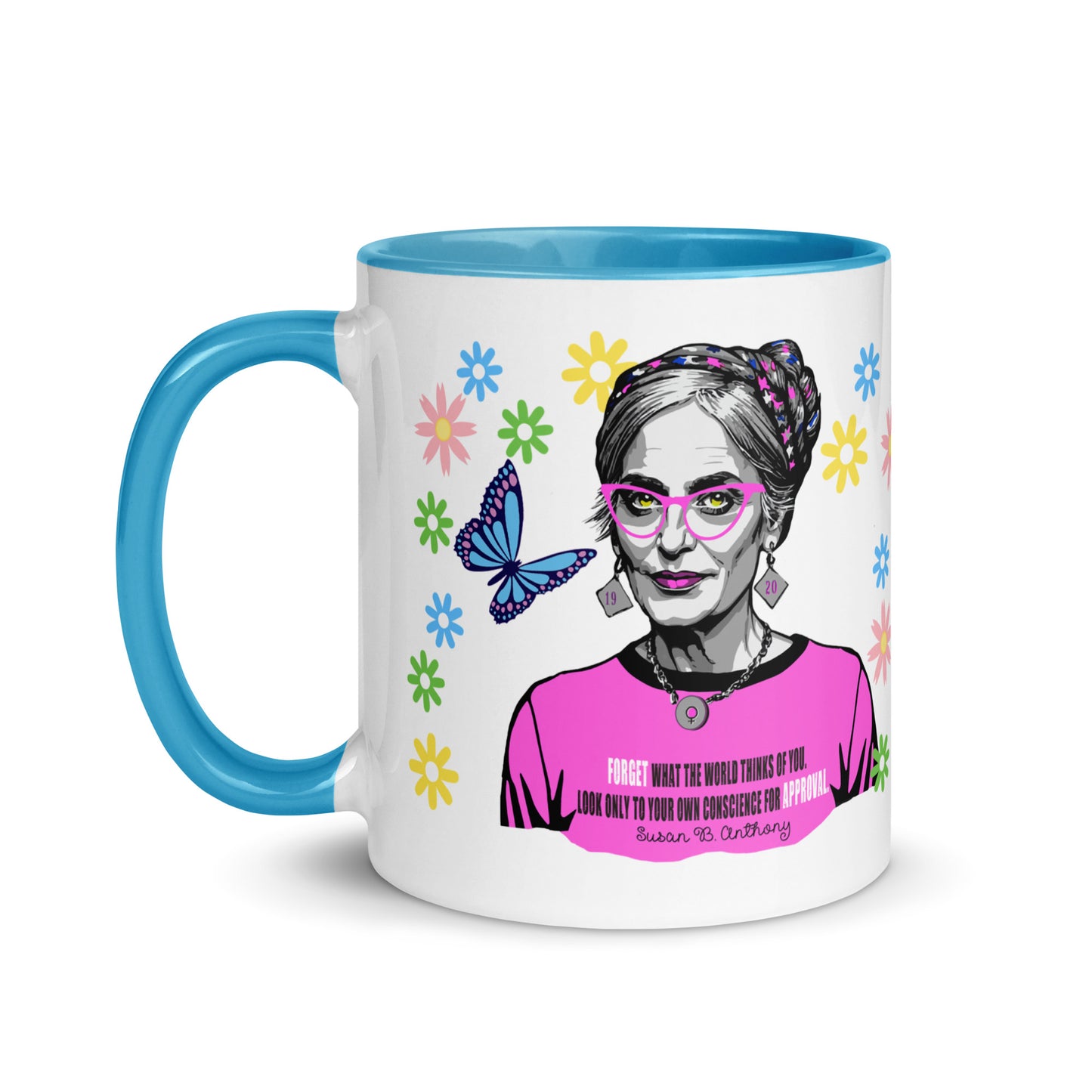 • Mug Susan B Anthony 'Vote Like A Girl'