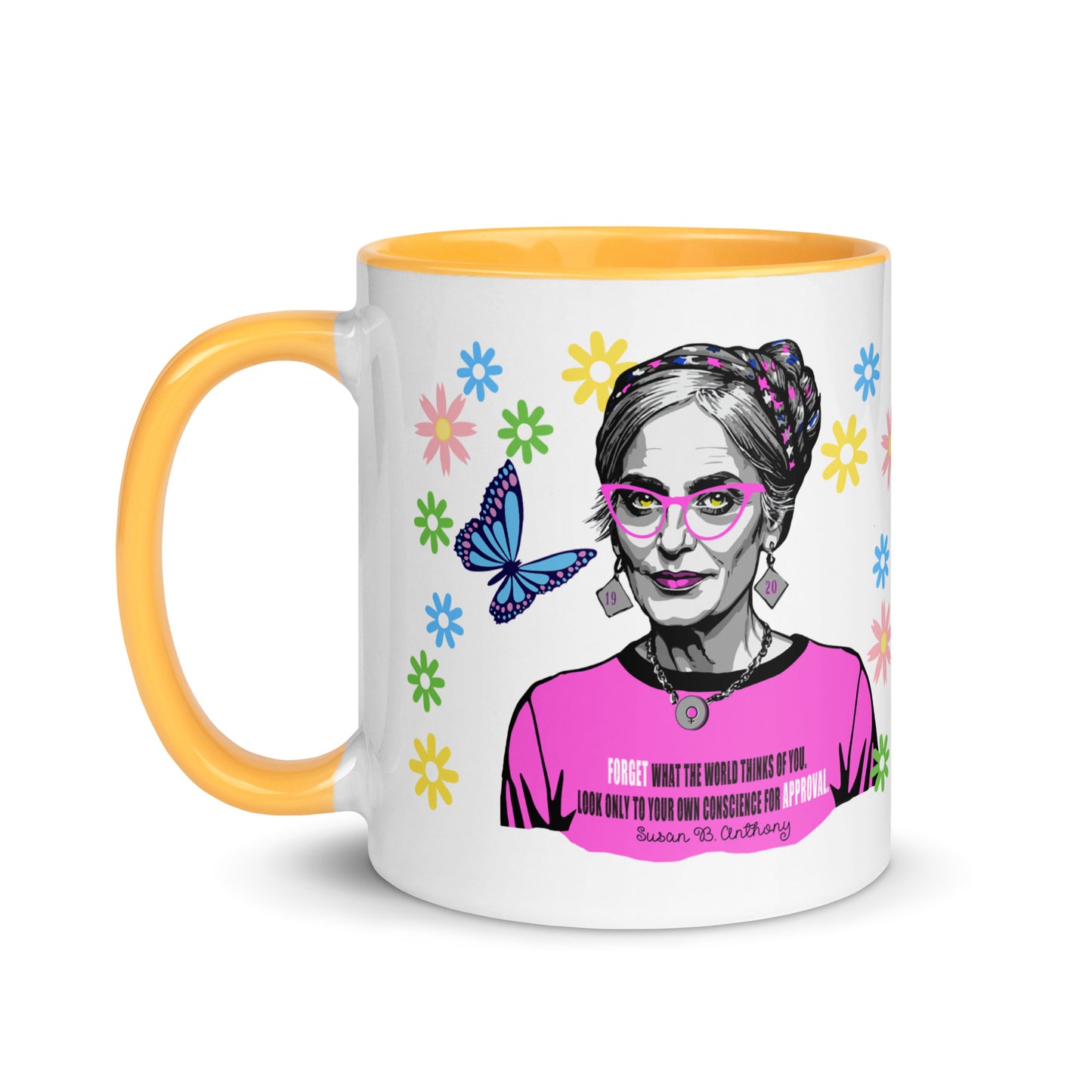 • Mug Susan B Anthony 'Vote Like A Girl'