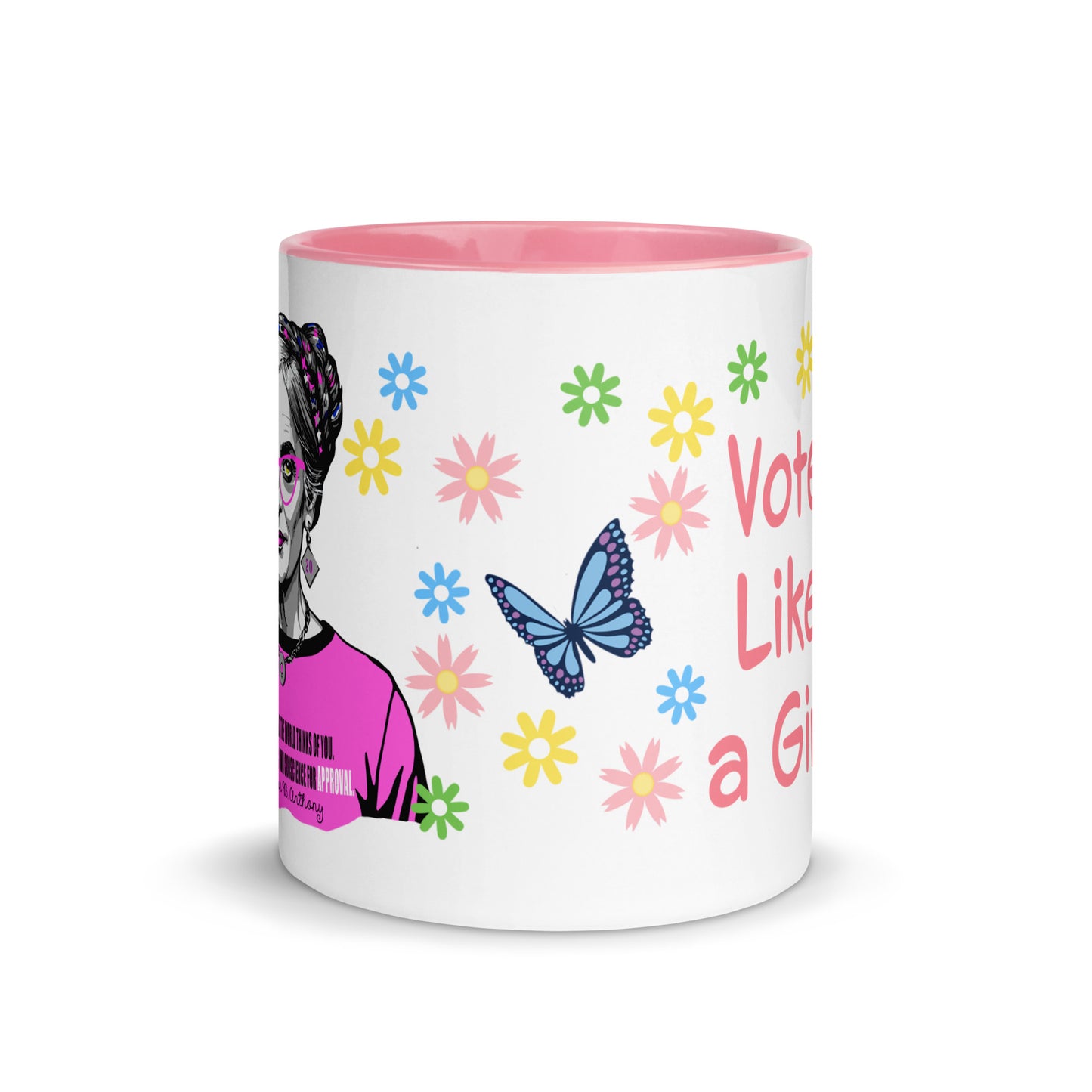 • Mug Susan B Anthony 'Vote Like A Girl'