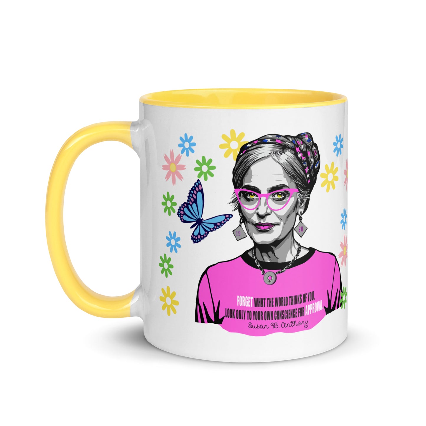 • Mug Susan B Anthony 'Vote Like A Girl'